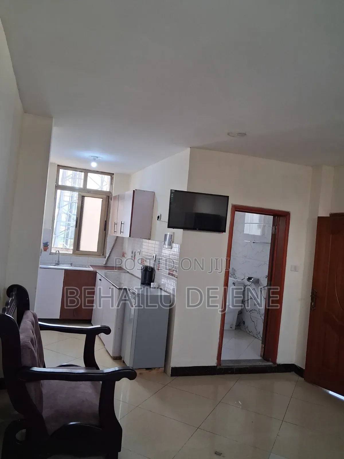 Furnished Studio Apartment in Lucysabrin, Bole for rent