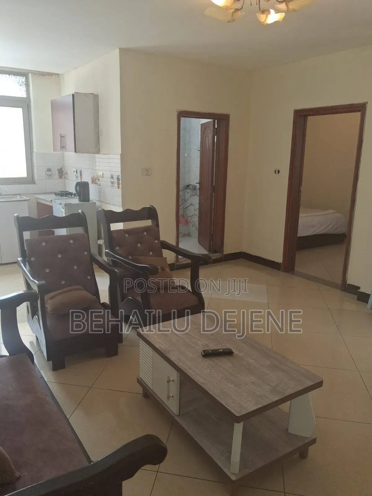 Furnished Studio Apartment in Lucysabrin, Bole for rent