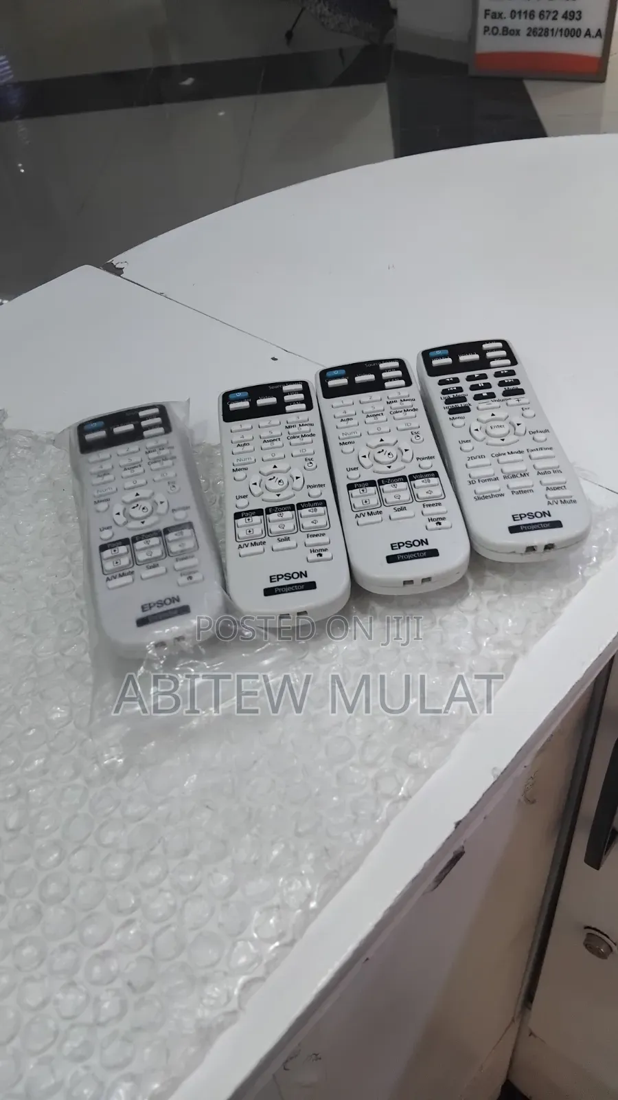 Remote Epson Projector