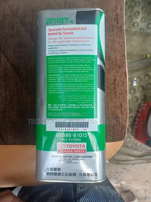Toyota Genuine AT Fluid T‐IV — 4 Liters (Japan Original)