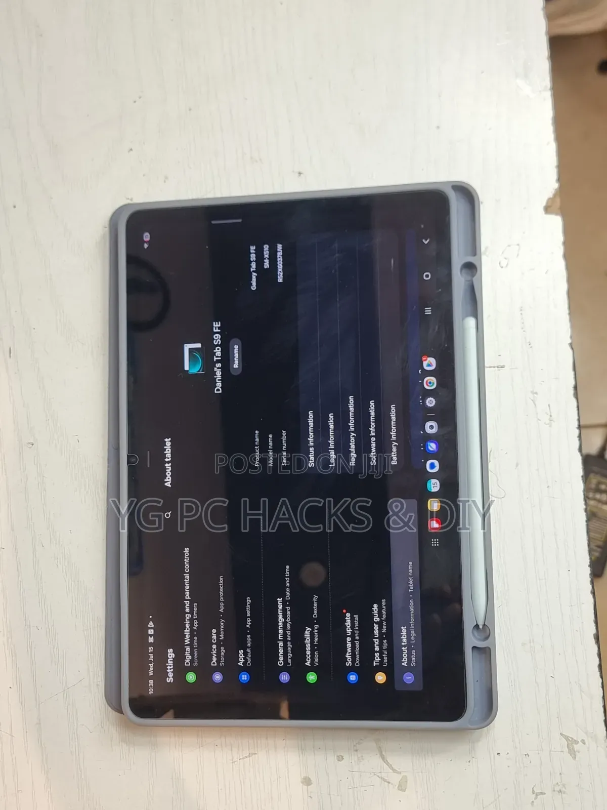 New Samsung Galaxy Tab S9 FE 128 GB Silver