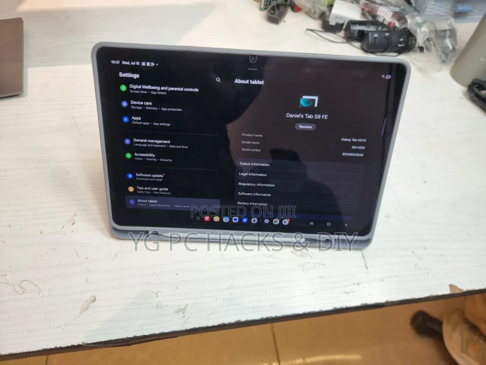New Samsung Galaxy Tab S9 FE 128 GB Silver