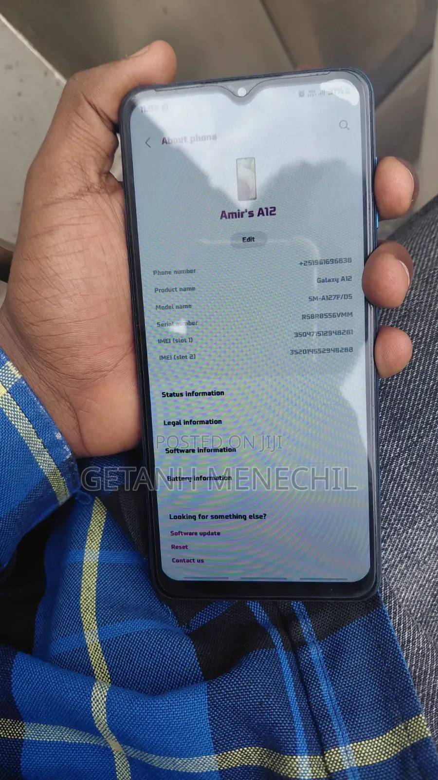 Samsung Galaxy A12 128 GB Blue