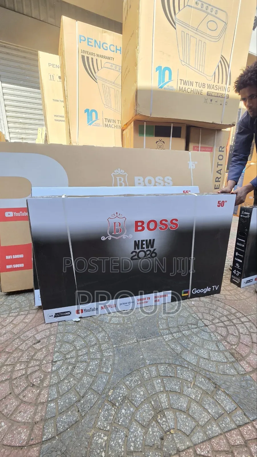 Boss 55 Inch Webose TV