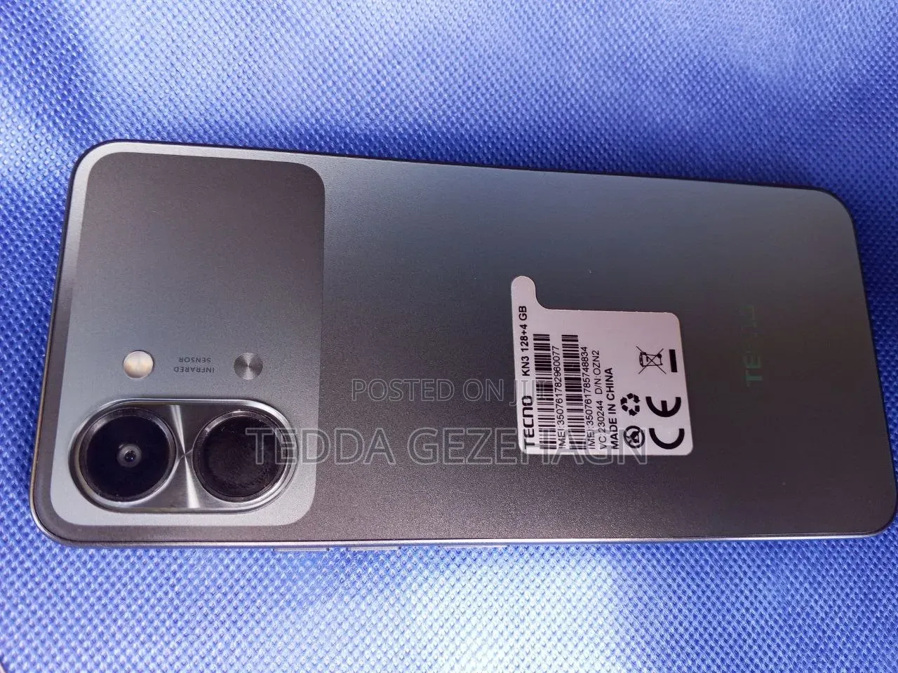 New Tecno Pop 20 128 GB Black