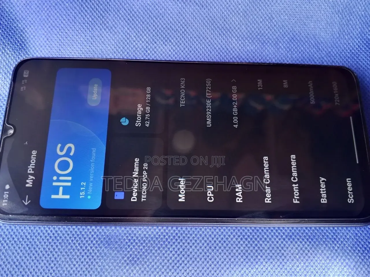 New Tecno Pop 20 128 GB Black