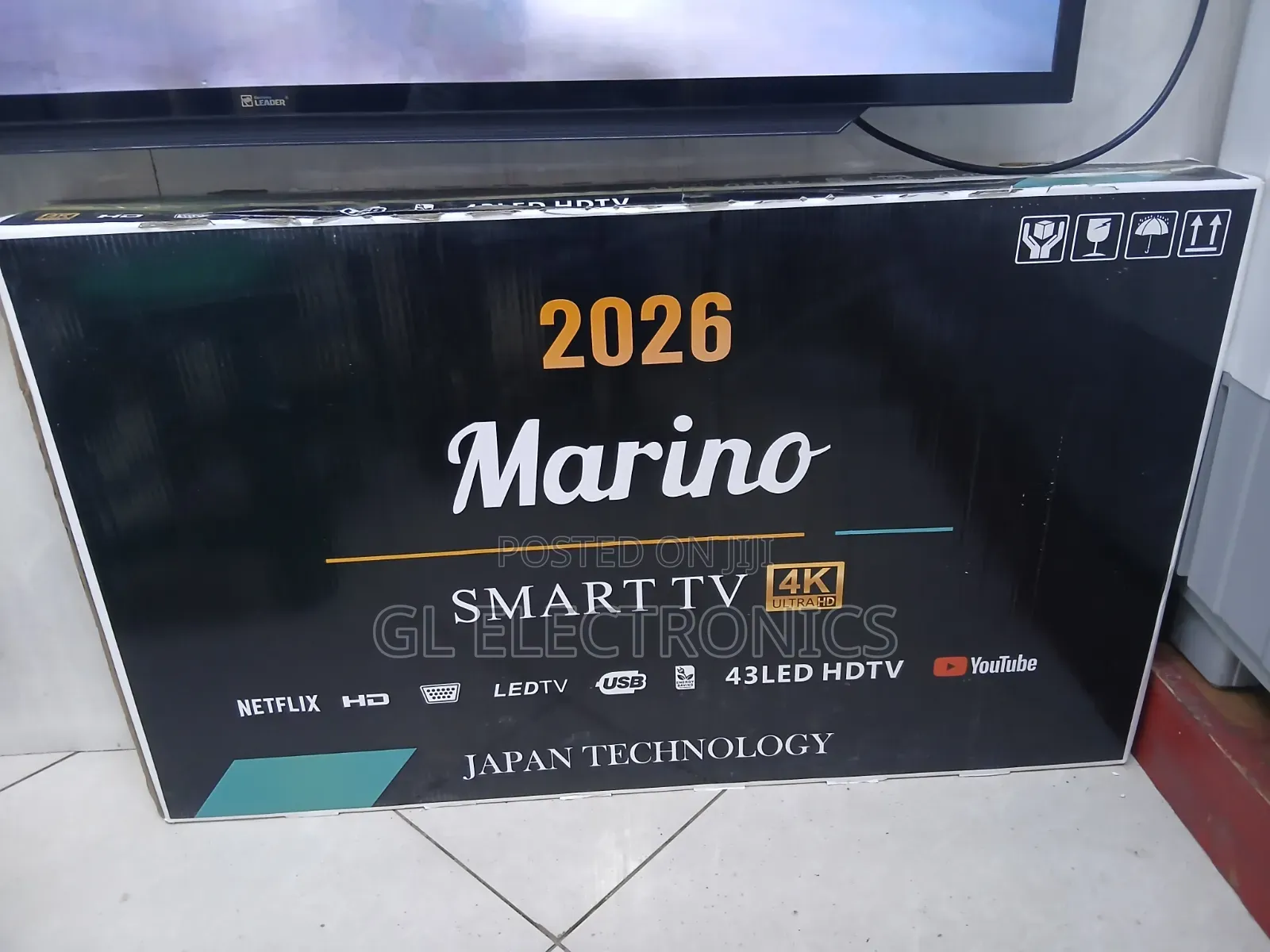TV 43 Inch 2026 Double Glass
