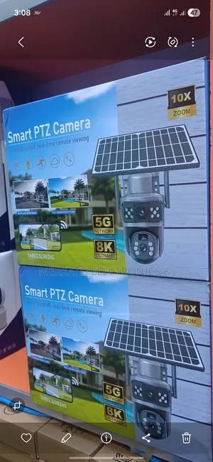 Security Camera Outdoor | Sim Card | Battery | CCTV ካሜራ