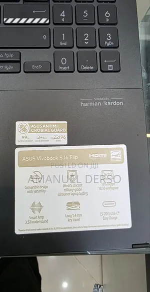 New Laptop Asus Vivobook 15 OLED 16GB Intel Core i9 SSD 1T