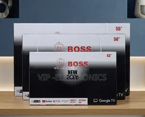 BOSS 43 Inch TV Full HD Smart Google TV (2026 Model)
