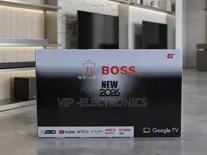 BOSS 43 Inch TV Full HD Smart Google TV (2026 Model)