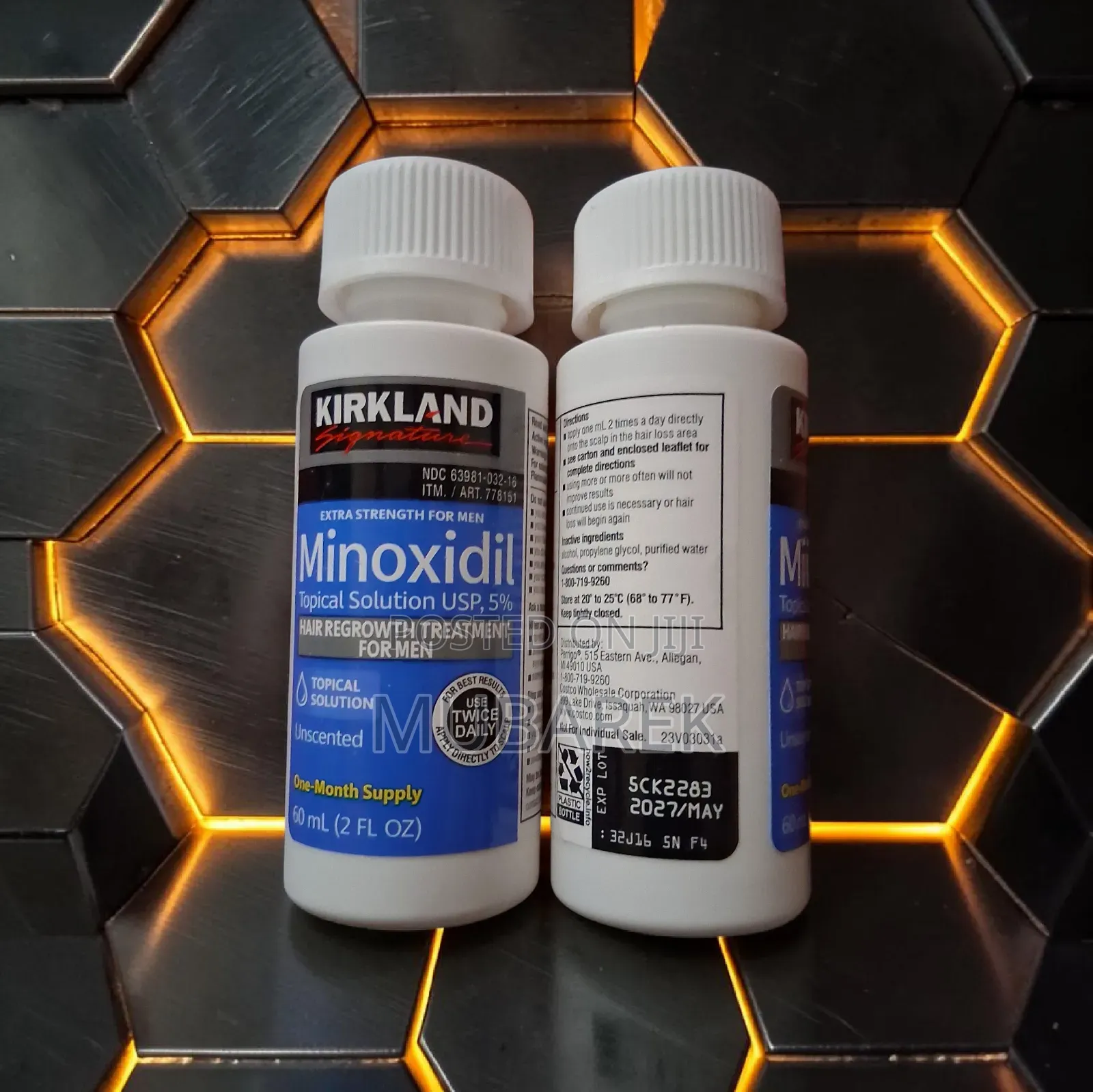 Fast-Acting Minoxidil 5% Topical Solution for Full Beard