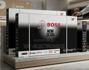 BOSS 50 Inch TV Ultra HD Smart Google TV (2026 Model) – Google