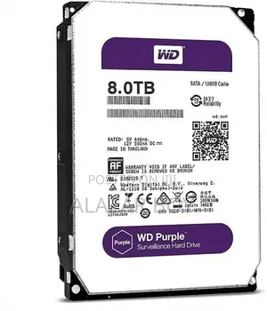 Western Digital Purple 8TB Surveillance Hard Drive (WD85PURZ)