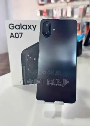 New Samsung Galaxy A07 128 GB Black