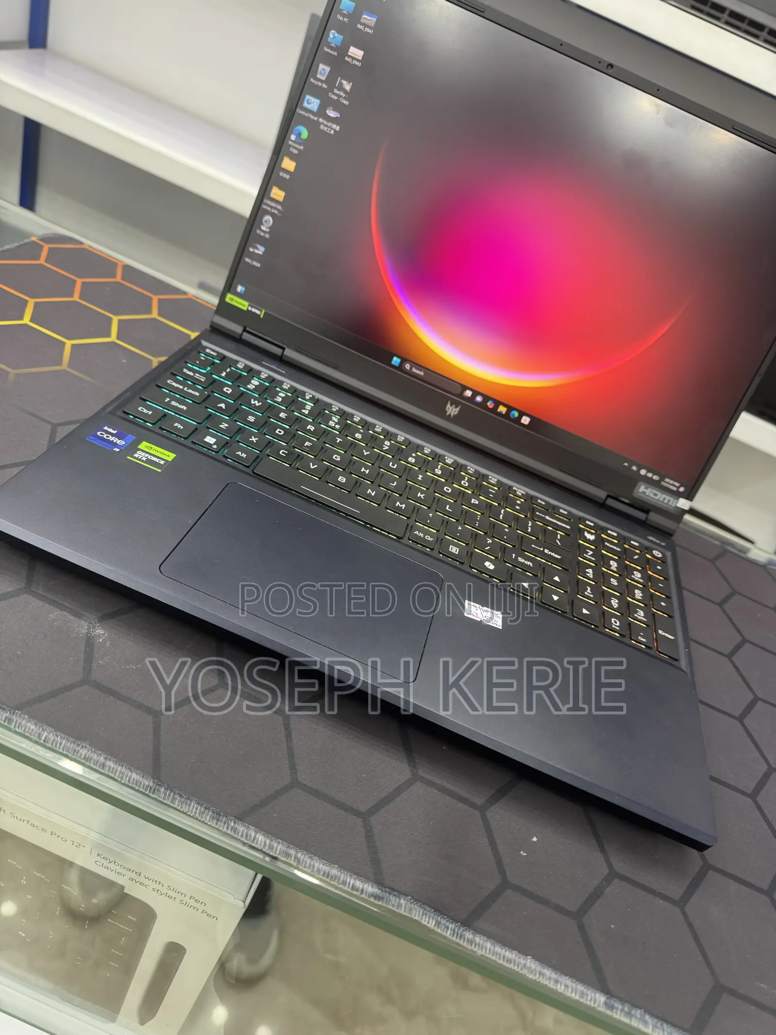 New Laptop Acer Predator Helios Neo 16 16GB Intel Core i9 SSD 1T