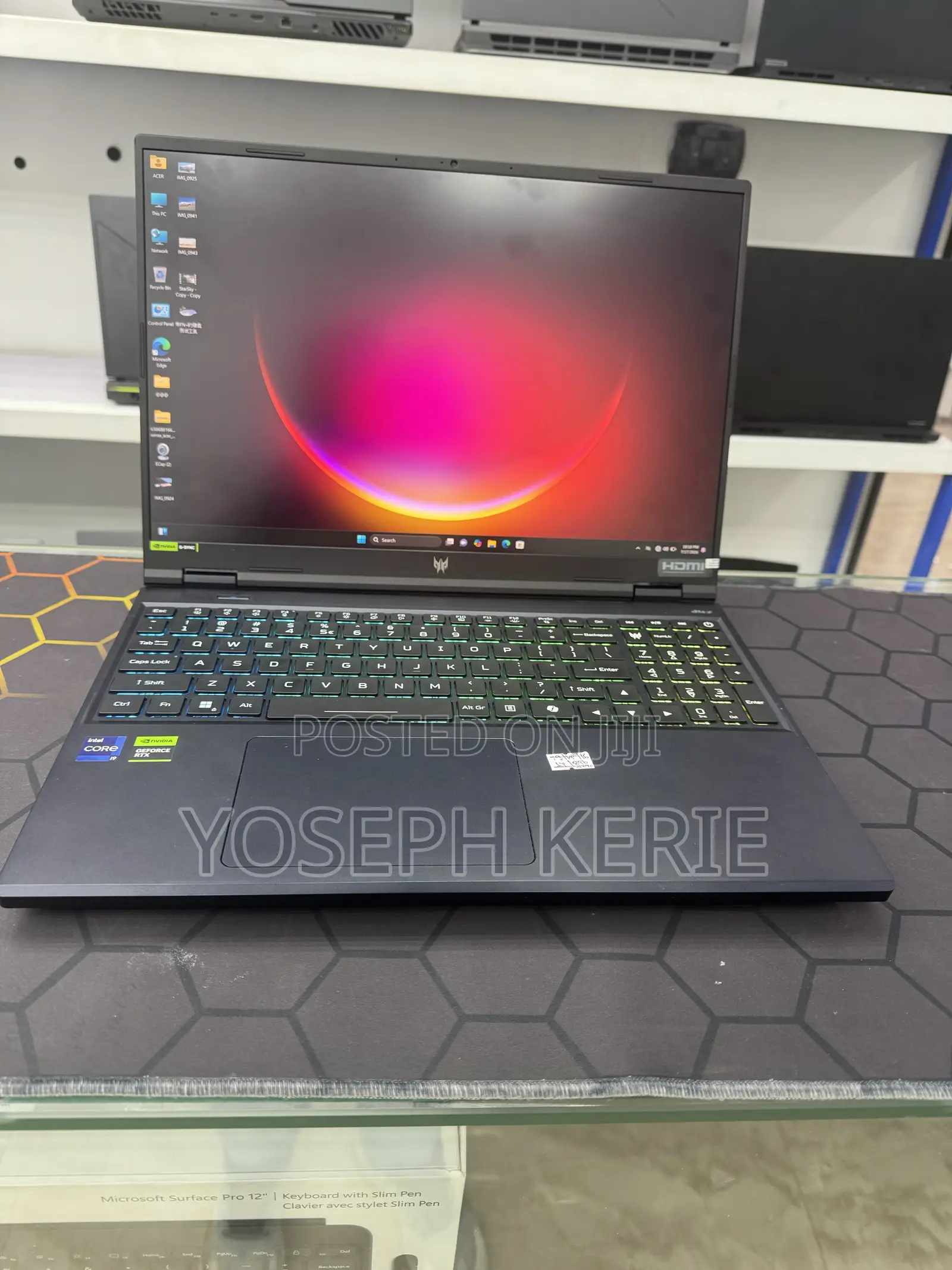 New Laptop Acer Predator Helios Neo 16 16GB Intel Core i9 SSD 1T