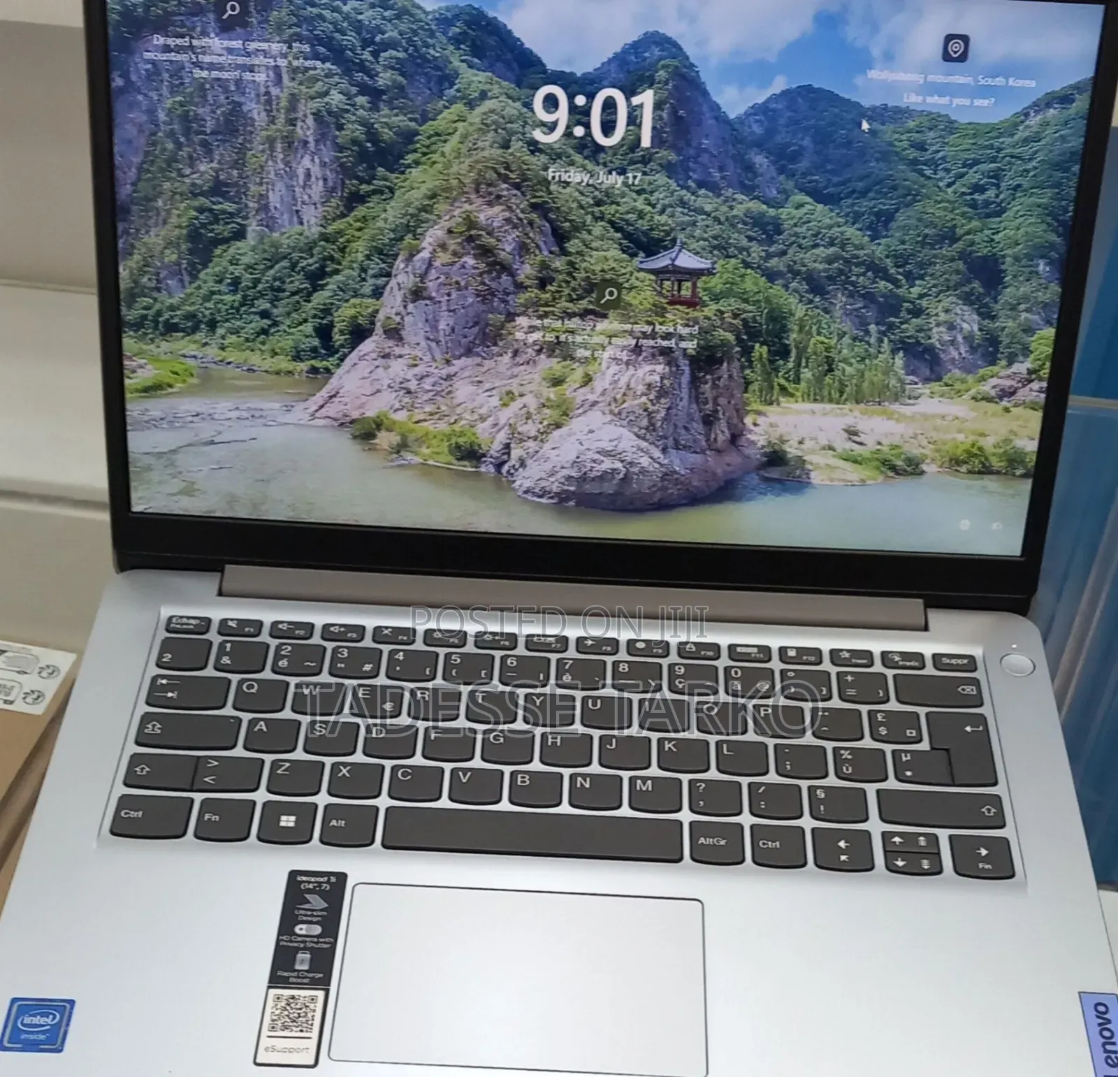 New Laptop Lenovo Ideapad 3 8GB Intel Celeron SSD 128GB