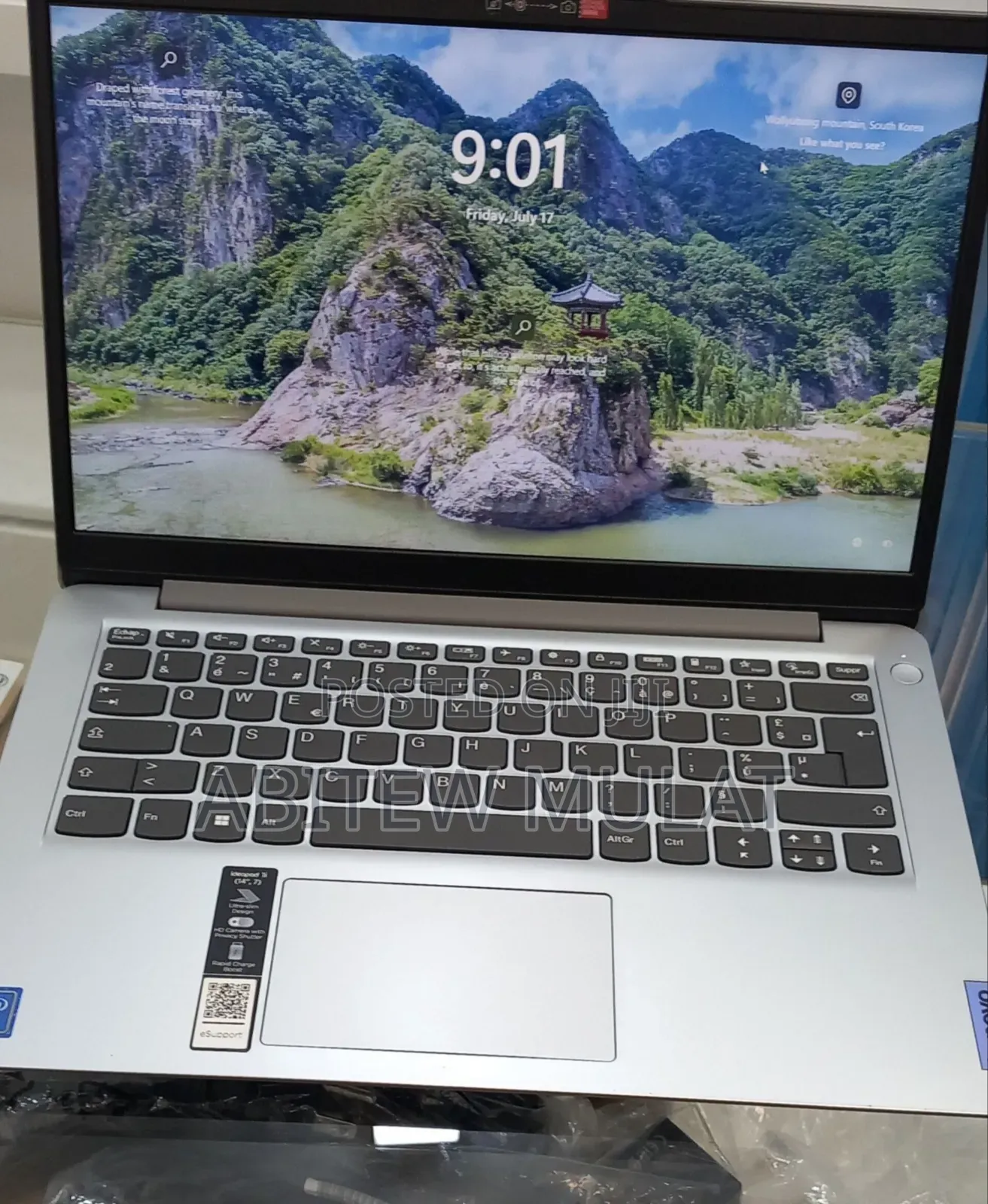 New Laptop Lenovo Ideapad 3 8GB Intel Celeron SSD 128GB