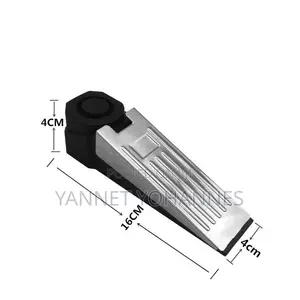 Door Stop Alarm – Anti-Theft Security Door Wedge With Loud Alarm