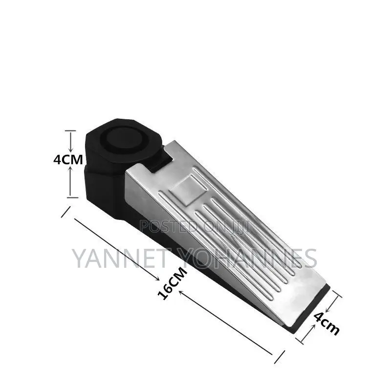 Door Stop Alarm – Anti-Theft Security Door Wedge With Loud Alarm