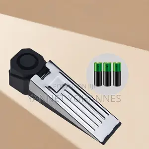 Door Stop Alarm – Anti-Theft Security Door Wedge With Loud Alarm