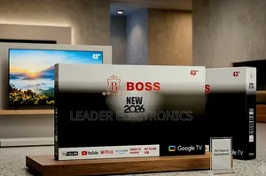 Boss 43" UHD Smart TV – New Arrival 2026