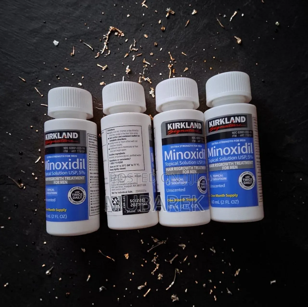 Target-Action Minoxidil 5 Percent Facial Hair Growth Drops