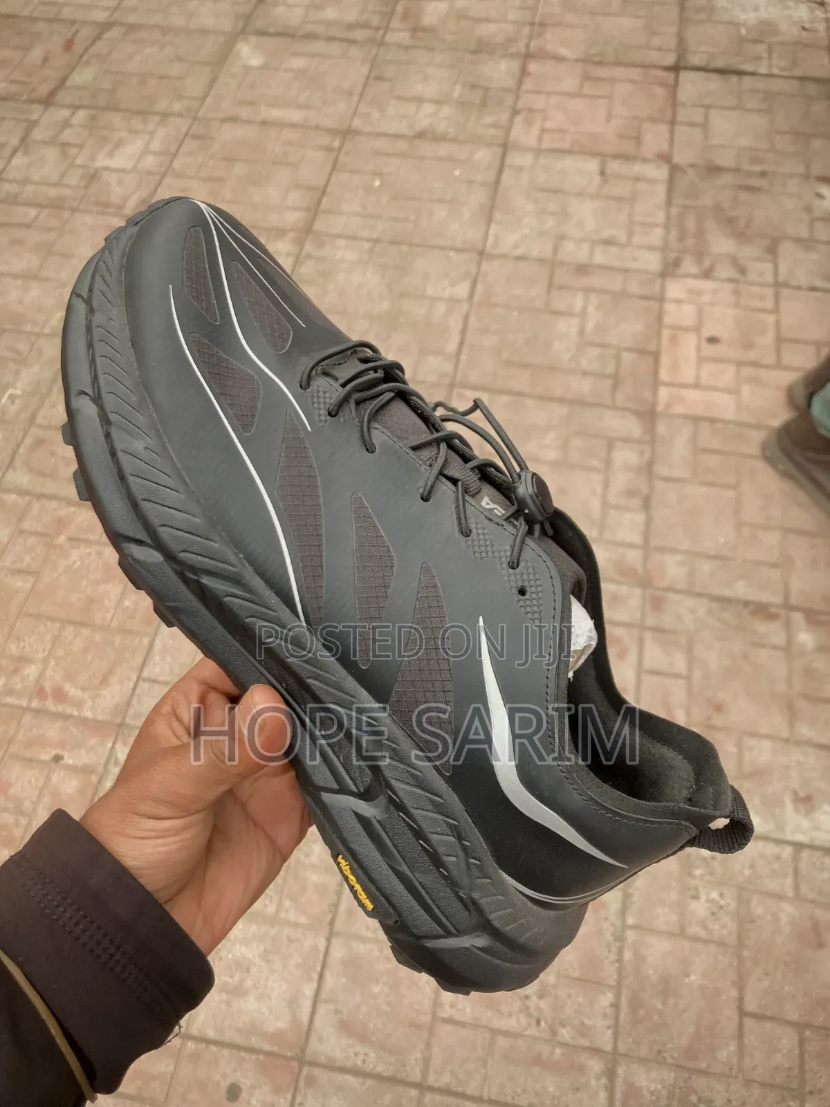 Rugged Black Trail Runners: