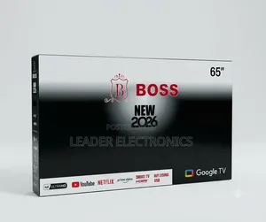 Boss TV 65" Smart Google TV UHD – High Definition Resolution | New