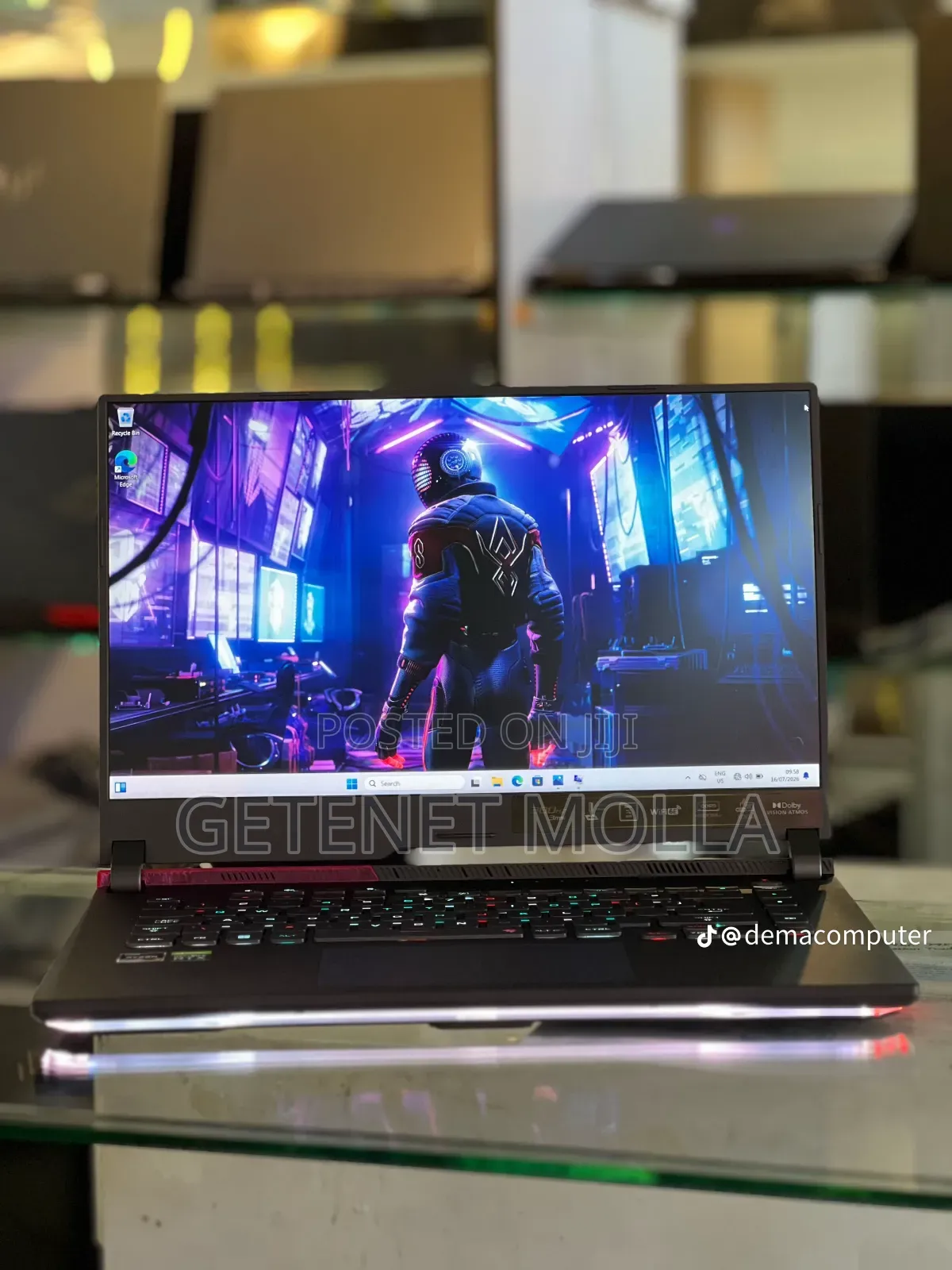 New Laptop Asus ROG Strix G15 16GB Intel Core i9 SSD 512GB