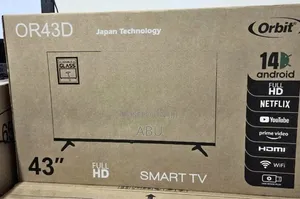 Orbit 43 inches Full HD Smart TV (OR43D) – Android 14