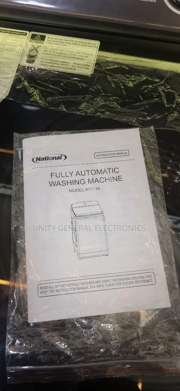 National 16kg Washing Machine