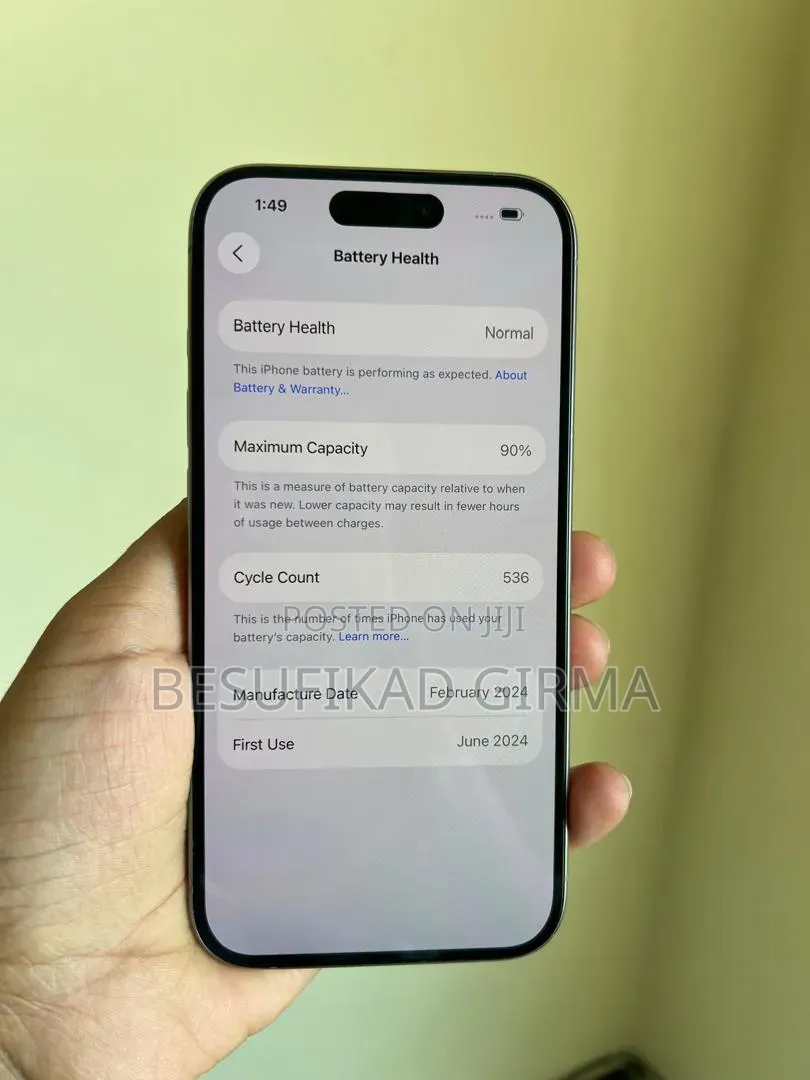 Apple iPhone 15 Pro 128 GB Gray