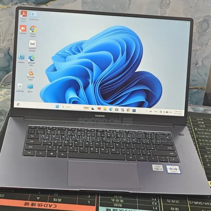 New Laptop Huawei Matebook D 15 8GB Intel Core i3 SSD 256GB