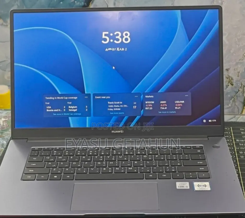 New Laptop Huawei 8GB Intel Core i3 SSD 256GB