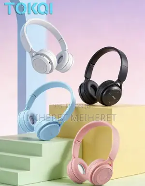 TOKQI BT Over-Ear Wireless Headphones, Multi-Color Foldable Lightweigh