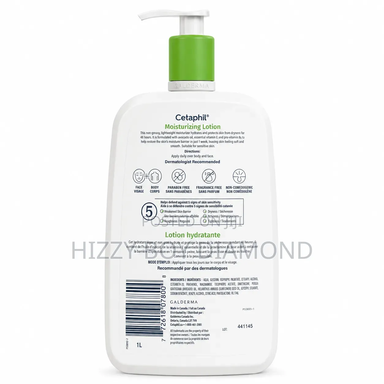 Cetaphil Moisturizing Lotion – 1L