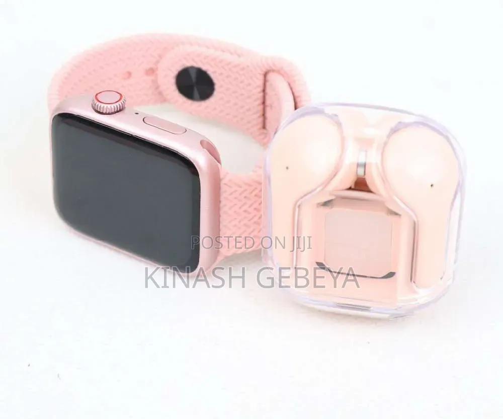 2in1 Wisme X68 Smart Watch With Ear Buds