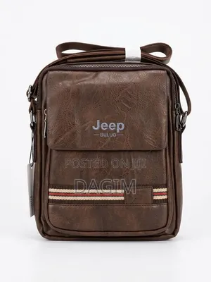 Jeep Leather Shoulder Bag