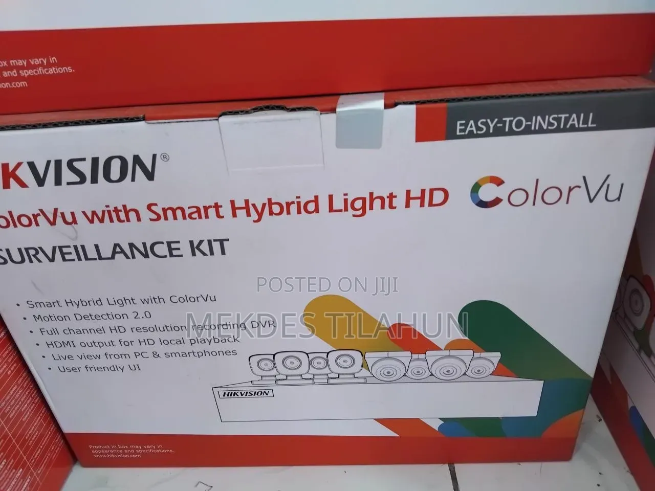 Hikvision 8channel Smart Hybrid Kit