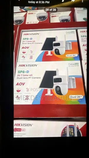 Hikvision Wireless Dual Lense 4g 4mp Camera