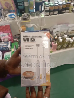 Wireless Electric Whisk – Rechargeable Milk Frother Egg Beater