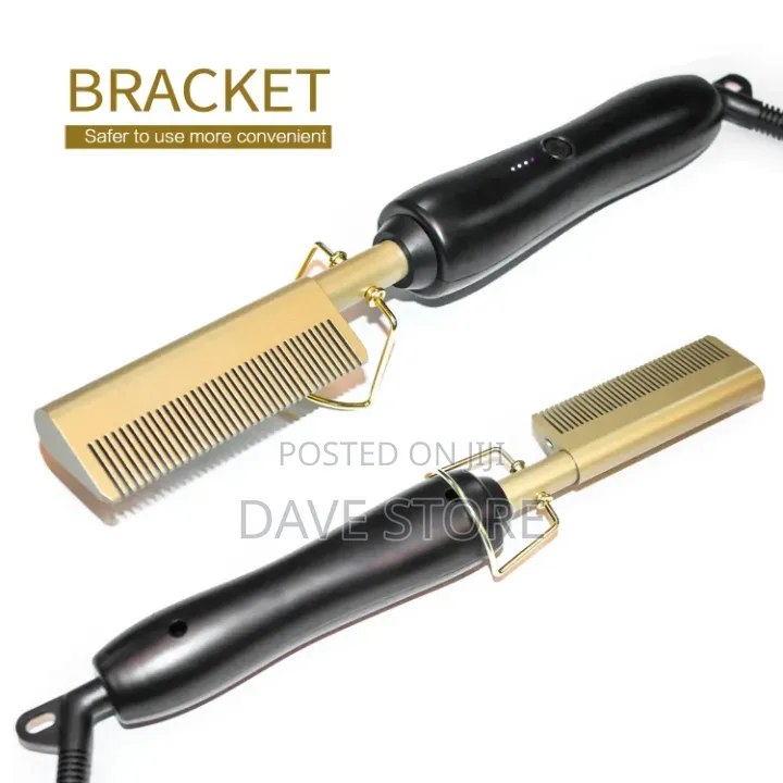 Electric Hair Straightener Comb