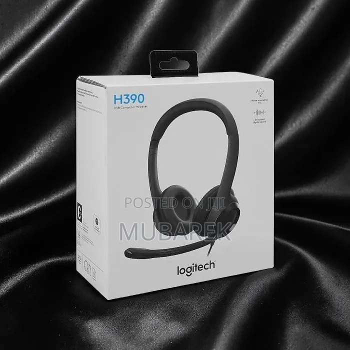 Official Logitech H390 USB Headset