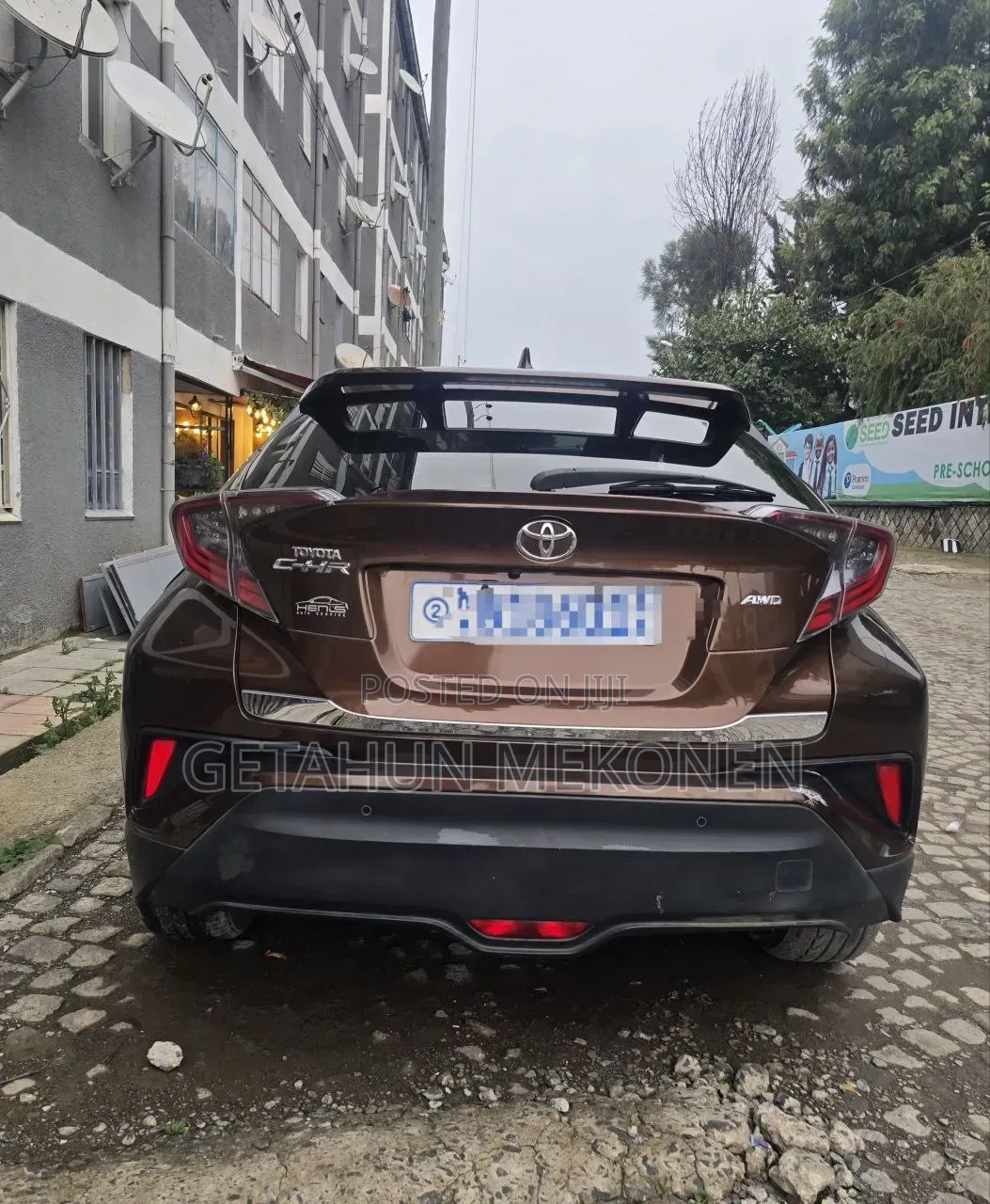 Toyota C-HR 2017 Burgundy