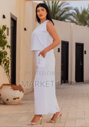 Wide Leg Trouser Set