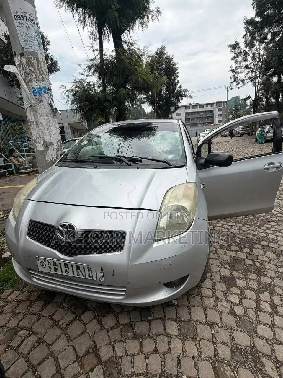 Toyota Yaris 2007 Gray