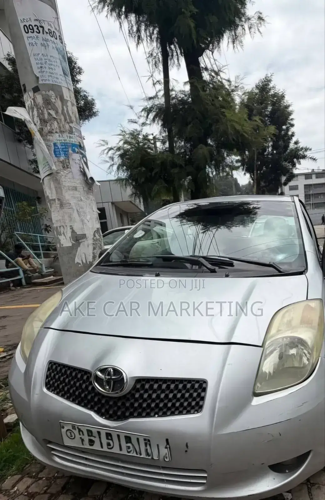 Toyota Yaris 2007 Gray