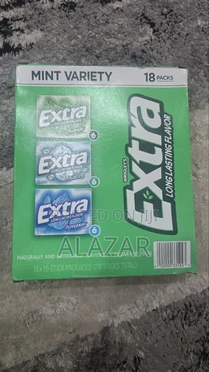 Extra Sugar-Free Gum Mint Variety Pack (18 Packs)